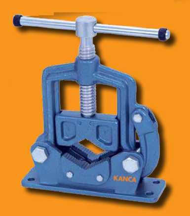 Kanca Fixed Countertop Vise Made of Steel with Maximum Opening of 101mm