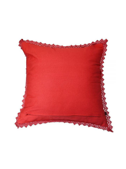 Synchronia Sofa Cushion 100% Cotton Ecru 45x45cm