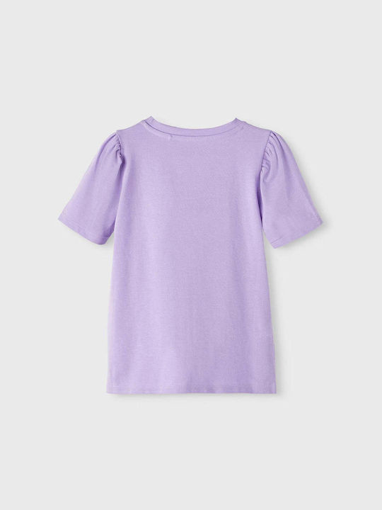 Name It Kids Blouse Short Sleeve Lilac