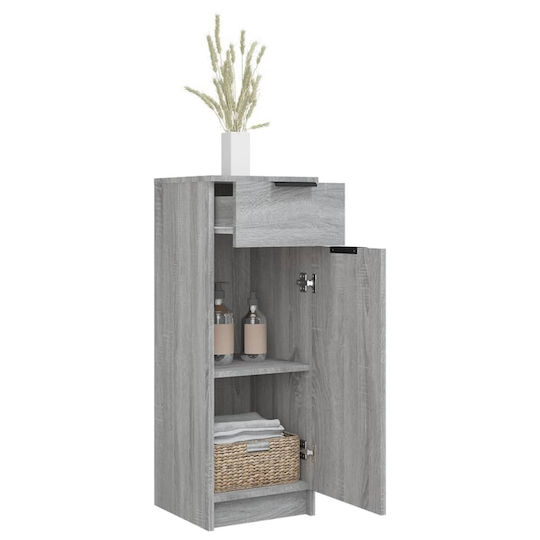 vidaXL Ντουλάπι Μπάνιου 32x34x90cm Sonoma