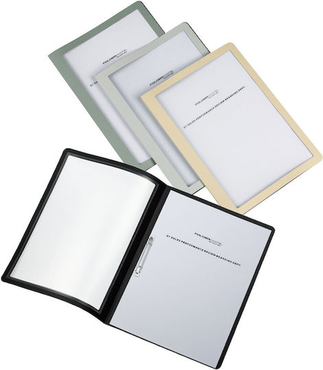 Foldermate Clipboard with Spring for Paper A4 Beige 532 1pcs