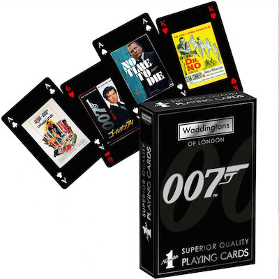 Winning Moves Waddingtons No.1 - James Bond Συλλεκτική Τράπουλα Χάρτινη για Poker