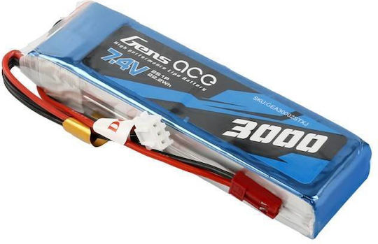 Gens Ace Ace Classic Μπαταρία Li-Po 7.4V 3000mAh 1C 2S για Τηλεκατευθυνόμενο