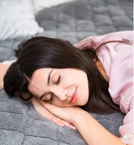 AT0010962 Semi Double Electric Blanket with Timer Gray 85W 130x180cm