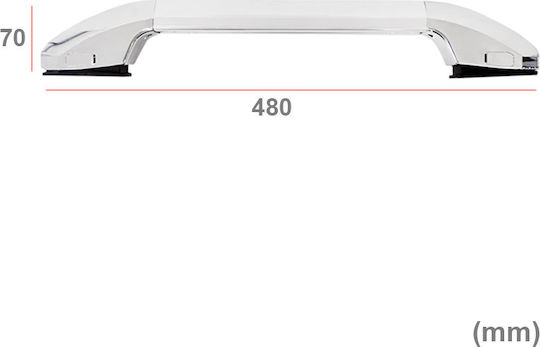 Door handle For Door-Trunk 80mm Universal 0001186