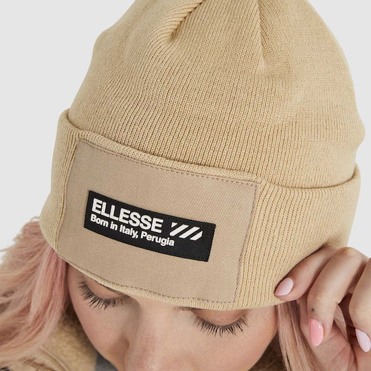 Pompea Beanie Beanie Knitted in Beige color