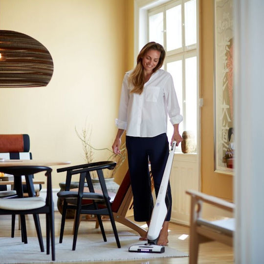 Nilfisk Easy 28V Max Wiederaufladbar 2-in-1 Staubsauger Stick & Handgerät 28V Weiß