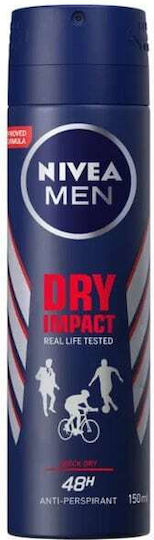 Nivea Men Dry Impact Αποσμητικό 72h σε Spray 150ml