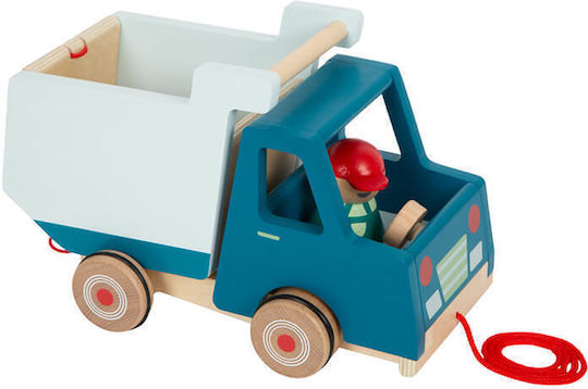 Small Foot Pull-Along Toy Truck made of Wood for 18++ Months