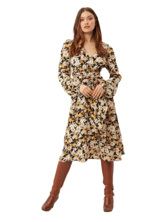 TRAFFIC PEOPLE TROPE DRESS TMM12266 Rochie de damă TROPE DRESS