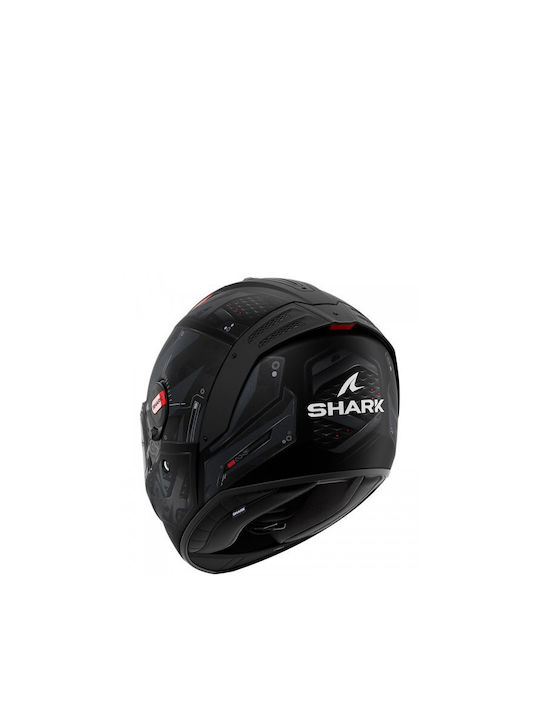 Shark Spartan RS Stingrey Matt Black/Red Motorradhelm Volles Gesicht ECE 22.06 1290gr