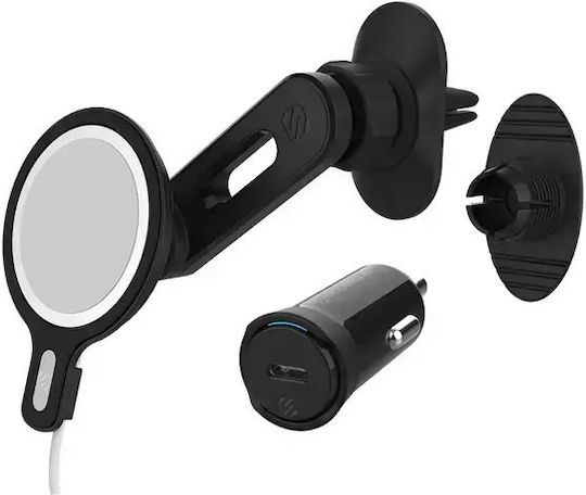 Scosche Βάση Κινητού Αυτοκινήτου Magicmount Msc με Μαγνήτη Μαύρη