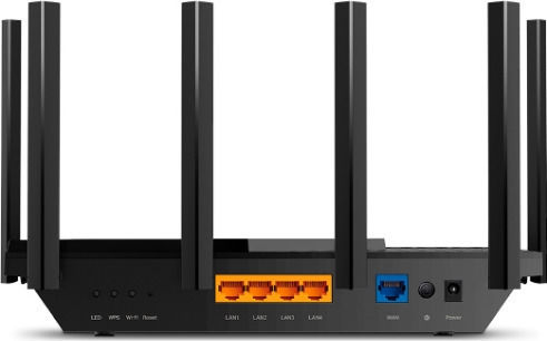 TP-LINK Archer AX73 v2 Безжичен Рутер Wi‑Fi 6 - Wi‑Fi 6 с 4 Порта Gigabit Ethernet