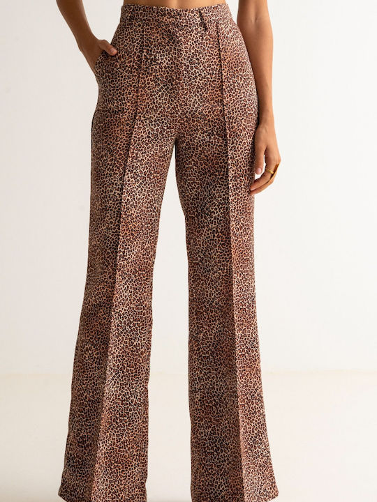 PROJECT SOMA Chiara Pantaloni leopard