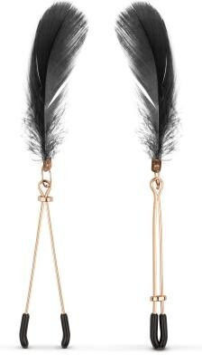 Rosy Gold Kinky Set BDSM Kit σε Μαύρο Χρώμα 9τμχ