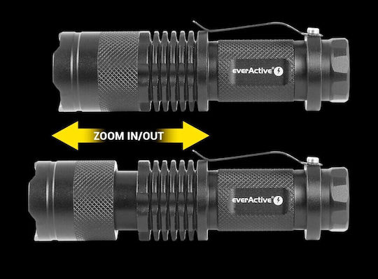 everActive Φακός LED IPX4 με Μέγιστη Φωτεινότητα 200lm 14500