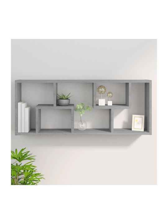 Shelf Wall Gray 36x16x90cm