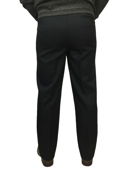 PANTALONI DE MĂCELAR NEGRU X302 TIPTOP TAILORS (X302-BLACK-3-)