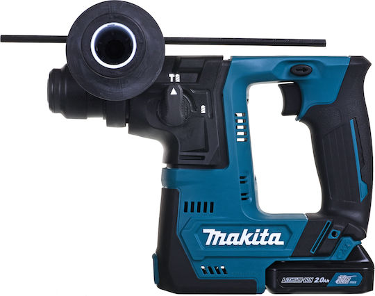 Makita HR140DSAE1 Κρουστικό Σκαπτικό Πιστολέτο Μπαταρίας Brushless 12V 2x1.5Ah με Υποδοχή SDS Plus HR140DSAE1
