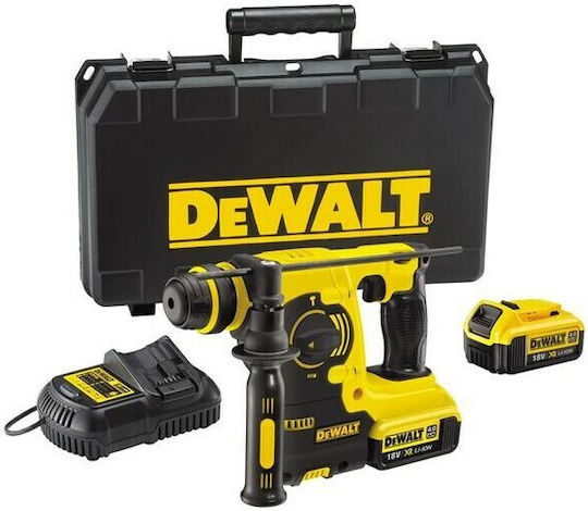 DEWALT DCH253M2 Κρουστικό Σκαπτικό Πιστολέτο Μπαταρίας 18V 2x4Ah με Υποδοχή SDS Plus DCH253M2