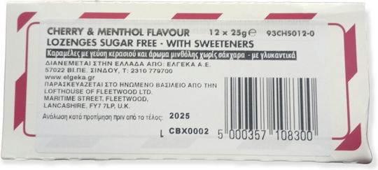 Fisherman's Friend Cherry Lozenges 12x25gr Cherry 300gr 12pcs