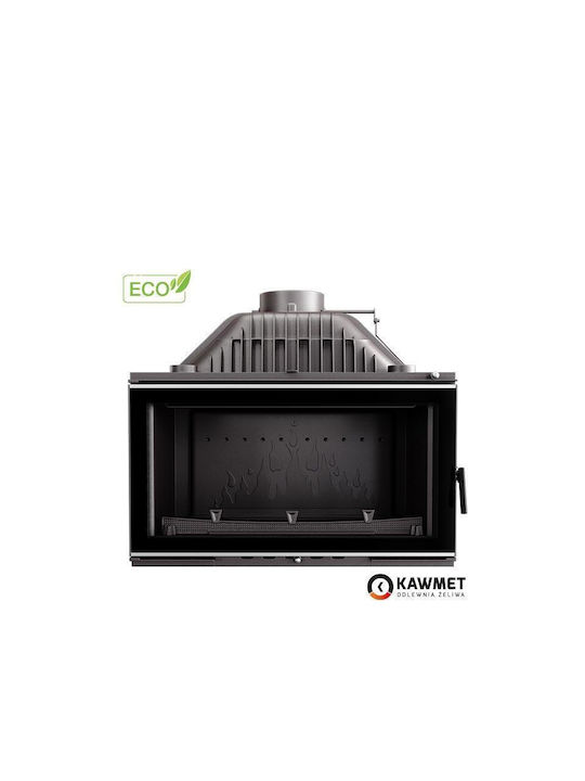 Kawmet W16 Eco Ενεργειακό Τζάκι Ξύλου 16.3kW Ίσιο με Ανοιγόμενη Πόρτα