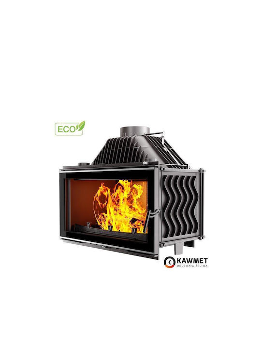 Kawmet W16 Eco Ενεργειακό Τζάκι Ξύλου 16.3kW Ίσιο με Ανοιγόμενη Πόρτα