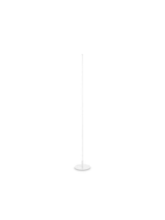 Ideal Lux LED Floor Lamp H146.5xW20cm. with Warm White Light 1350lm Black