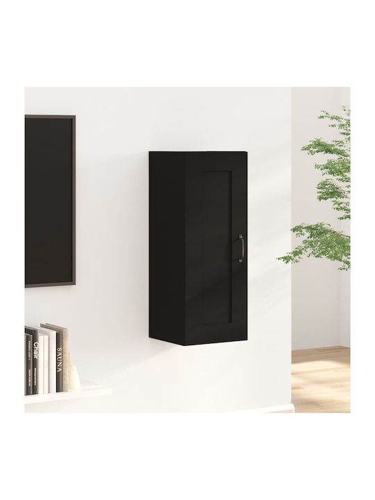 Cabinet Wall Black 35x34x90cm