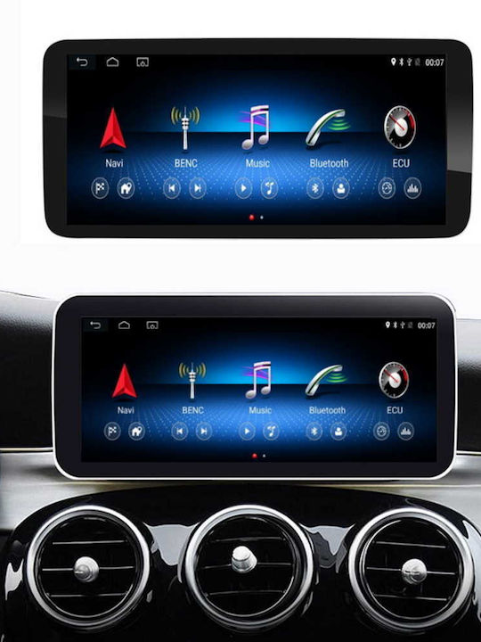 Digital IQ Car Audio System for Mercedes-Benz GLA / A Class / CLA Class A Class / CLA Class / GLA 2016-2019 (Bluetooth/USB/AUX/WiFi/GPS/Apple-Carplay/Android-Auto/CD) with Touch Screen 12.3"