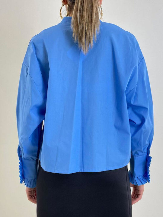 Women's Shirt Souvenir BLUE V32A0112