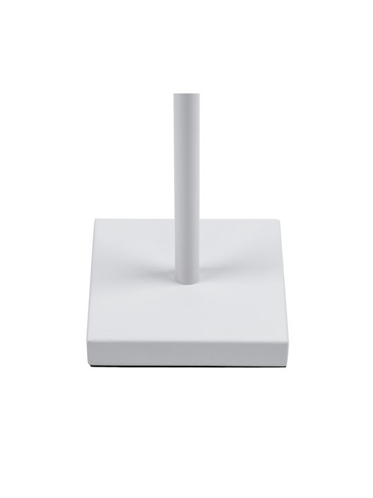 GloboStar Nega Outdoor Floor Lamp LED 2.2W with Warm White Light IP44 White