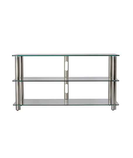 NorStone Epur 3 Έπιπλο Hi-Fi Silver 110x58.1x40cm