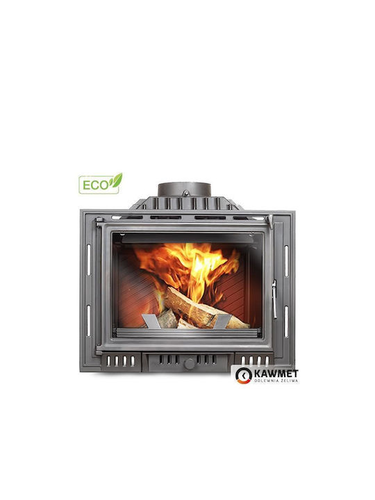Kawmet W6 Eco Wood Fireplace Insert with Straight Window 10.1kW