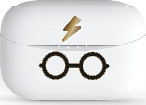 OTL Harry Potter In-ear Bluetooth Handsfree Ακουστικά με Θήκη Φόρτισης Λευκά