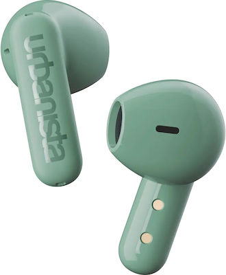 Urbanista Copenhagen Earbud Bluetooth Handsfree Căști cu Rezistență la Transpirație și Carcasă de Încărcare Sage Green