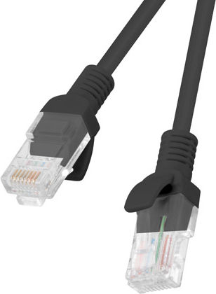 Lanberg U/UTP Cat.6 Ethernet Network Cable 1.5m Black 1pcs