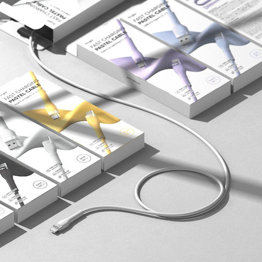 Ringke USB 2.0 Cable USB-C male - USB-C 60W Λευκό 2m