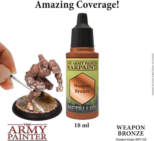 The Army Painter Warpaints Metallics Цвят За Моделиране Оръжеен Бронз 18мл