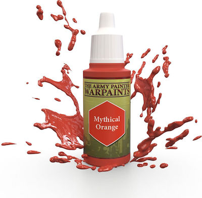 The Army Painter Warpaints Χρώμα Μοντελισμού Mythical Orange 18ml