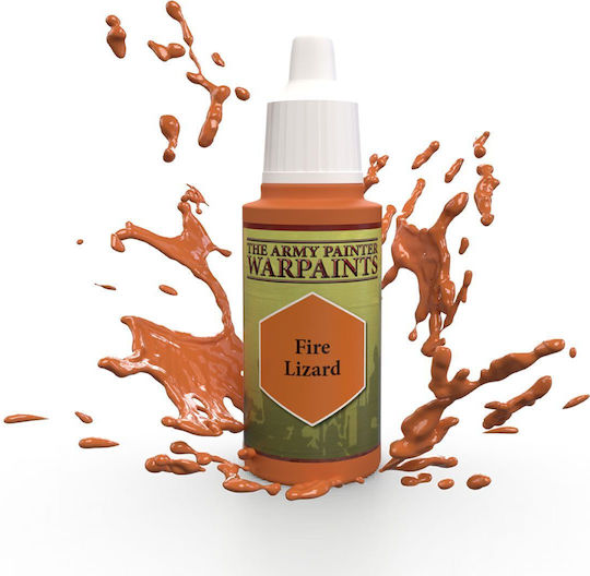 The Army Painter Warpaints Χρώμα Μοντελισμού Fire Lizard 18ml