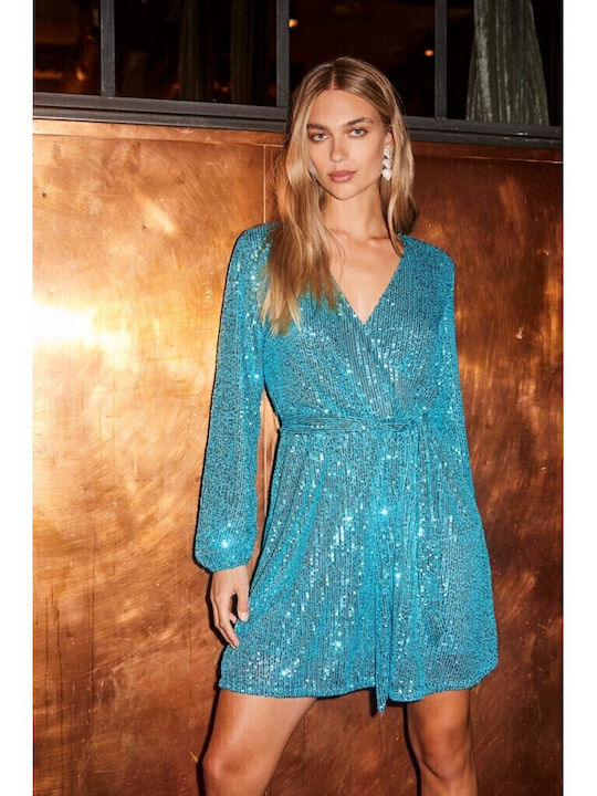 Mini Evening Dress Wrap Capri Breeze