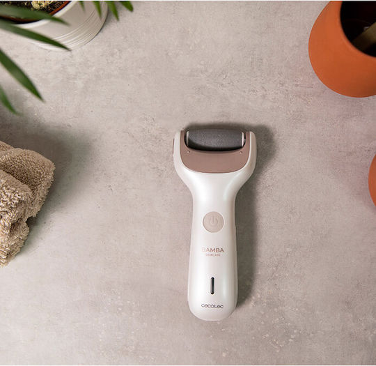 Cecotec Rechargeable Electric Foot File for Heels & Calluses Bamba Skincare