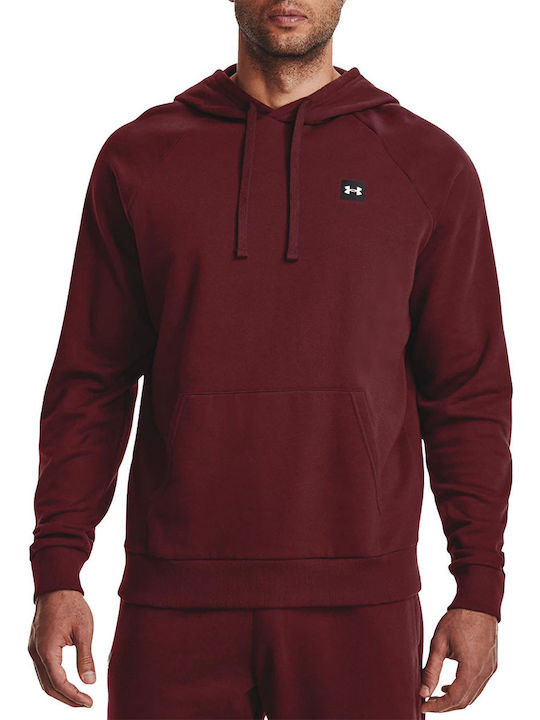 Rival Sweatshirt with Hood Burgundy