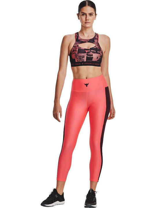 Project Rock Leggings Pentru Femei Cropped Colanți Strângere Roșii