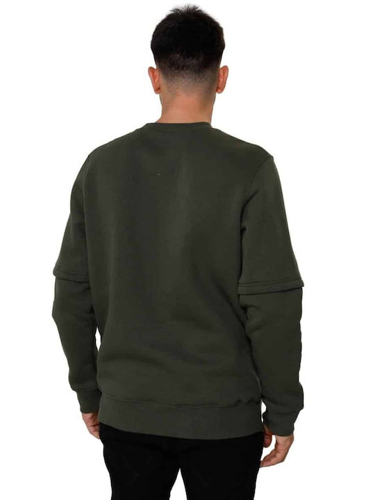 Cover Jeans Men's Sweatshirt Khaki