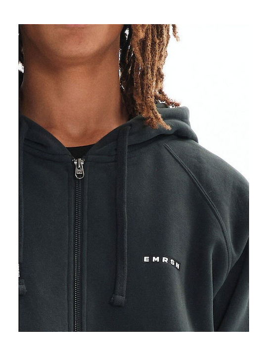 Sweatshirt with Hood Forest Green