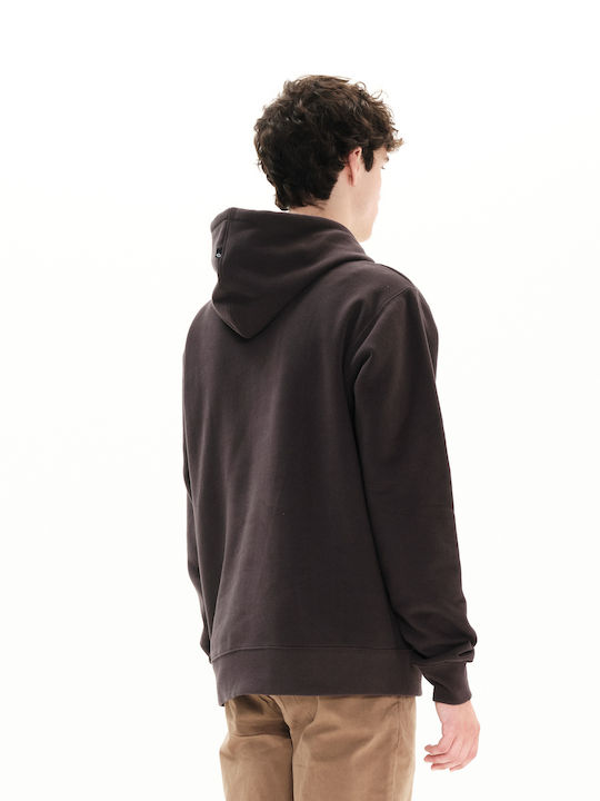 Sweatshirt mit Kapuze Off Black