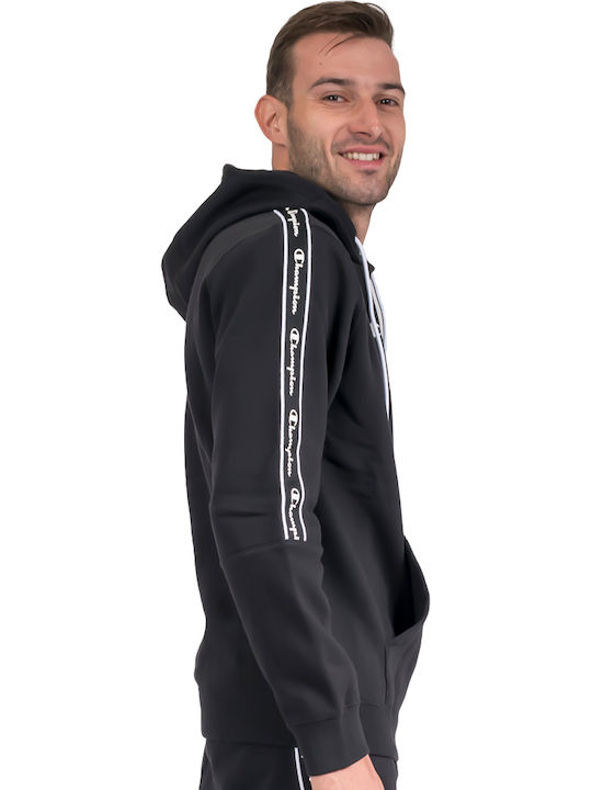 Sweatshirt with Hood Black