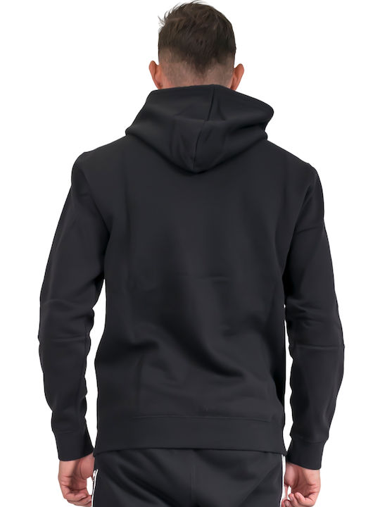 Sweatshirt with Hood Black